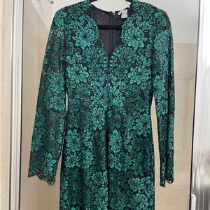 Mini dress lace